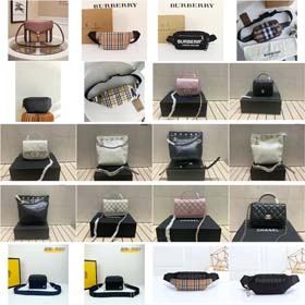 Burberry Chanel new fashion casual men's and women's single shoulder messenger bag small bag-2607  