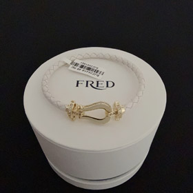 Feiden full diamond diamond horseshoe buckle bracelet-3977  