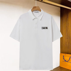 Dior Simple loose and versatile POLO shirt T-shirt (3 styles)-2828  